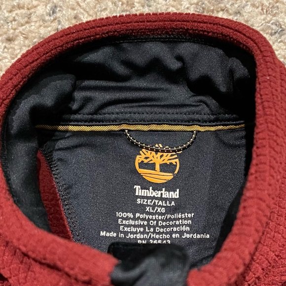 MEN’S TIMBERLAND FLEECE SWEATER - Picture 3 of 3